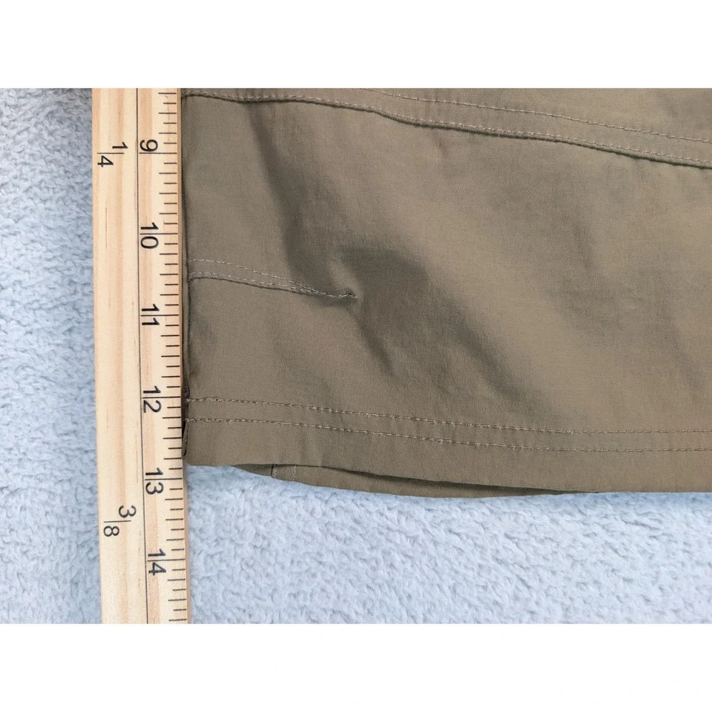 Kuhl Renegade Khaki Tan Cargo Hiking Shorts Mens 42 Style 5121 Nylon Spandex - Picture 4 of 13